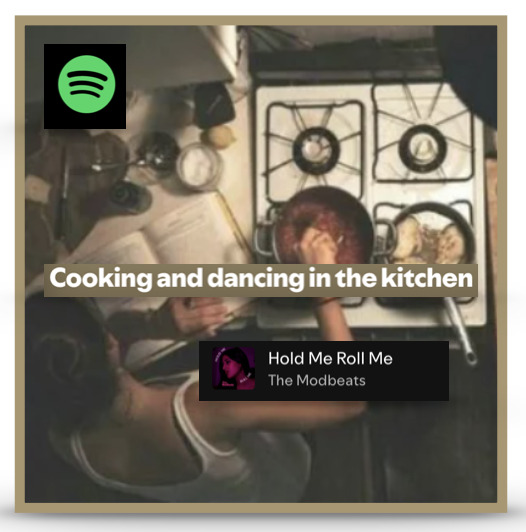 Cooking and dancing in the kitchen (Spotify Playlist) radio or playlist image