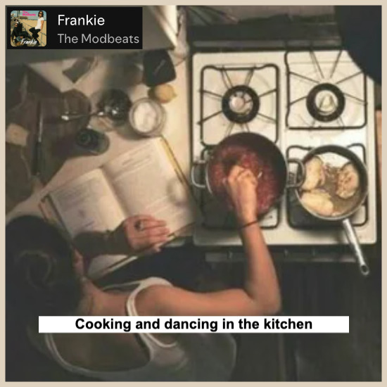 Cooking and dancing in the kitchen radio or playlist image