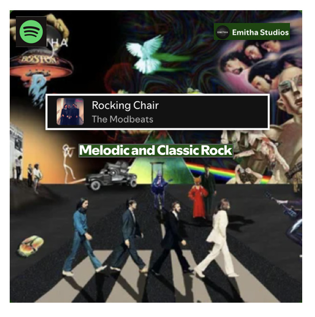 Melodic and Classic Rock radio or playlist image