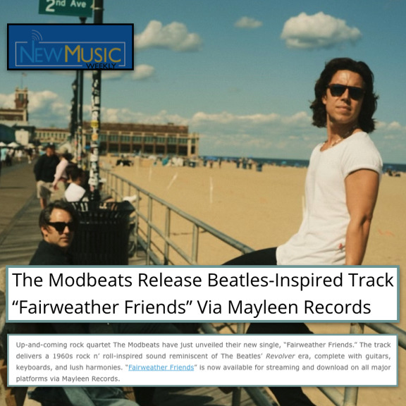 New Music Weekly press image